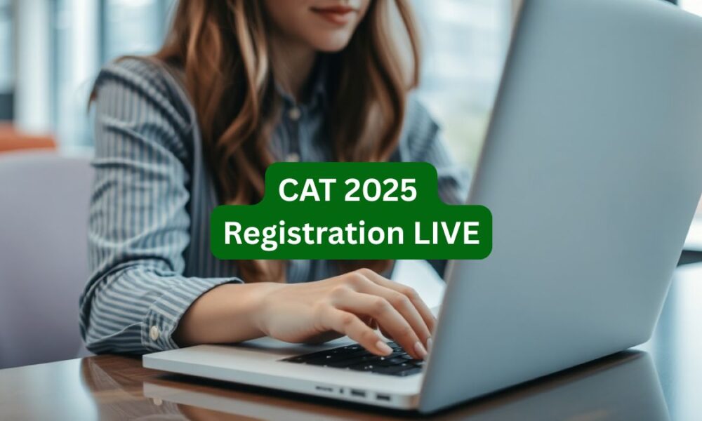 CAT 2025 registration Live