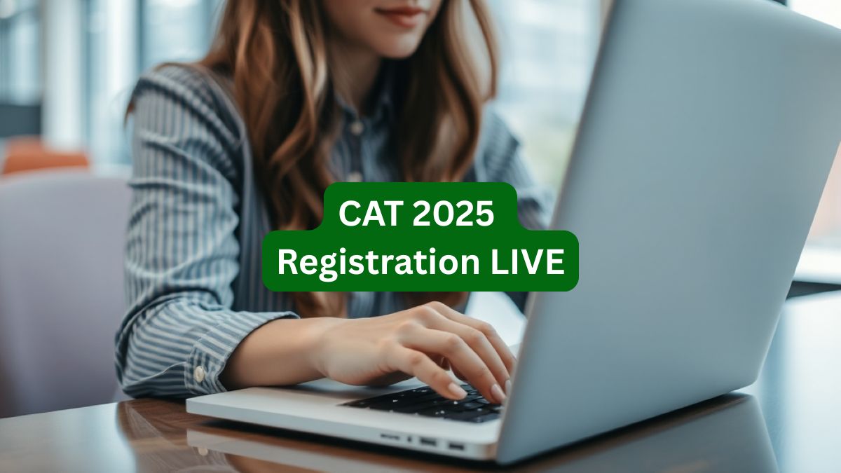 CAT 2025 registration Live
