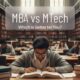 MBA vs MTech