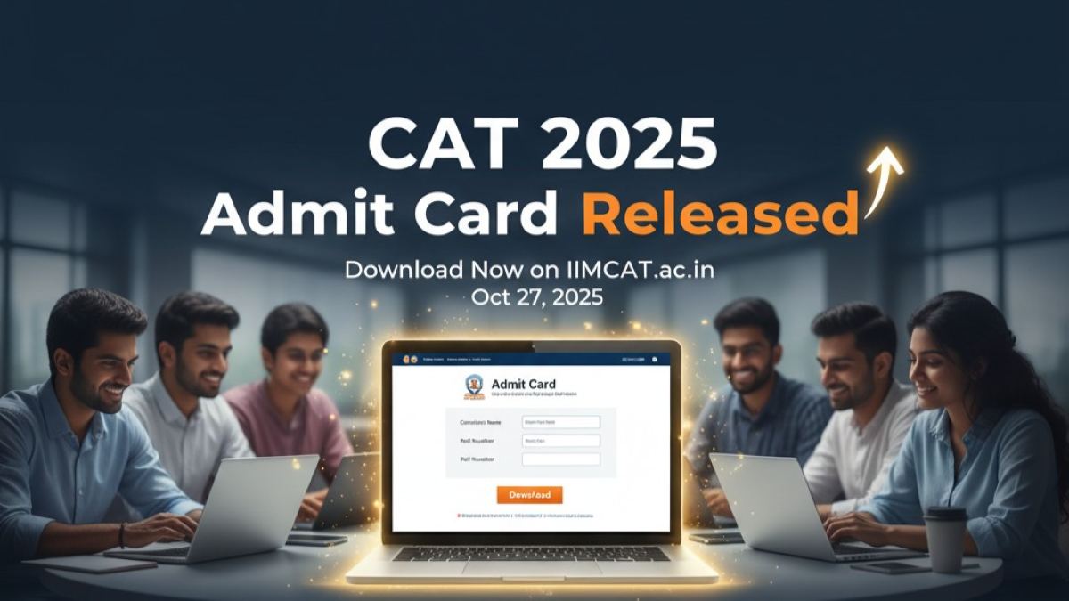 CAT 2025 Admit Card Released