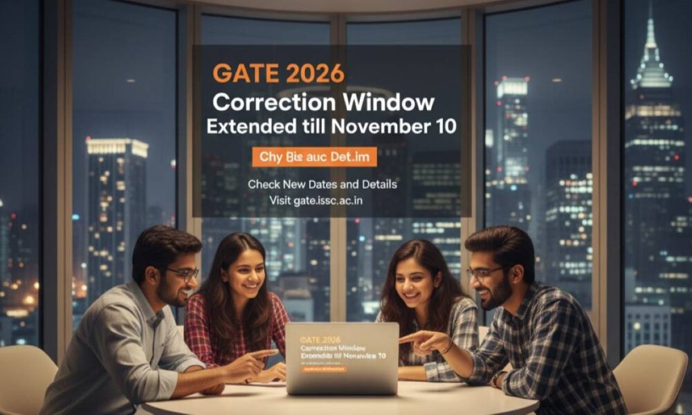 GATE 2026 Correction Window