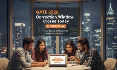 GATE 2026 Correction Window Closes Today