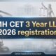 MH CET 3 Year LLB 2026 registration